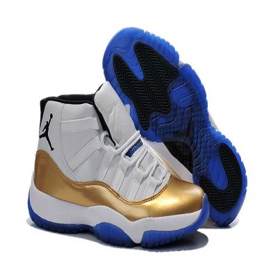 Running weapon Cheap Wholesale Nike Shoes Air Jordan 11 Retro High Golden