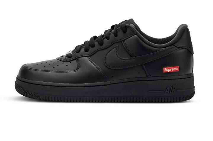 Women's Air Force 1 Low Black Shoes 0230