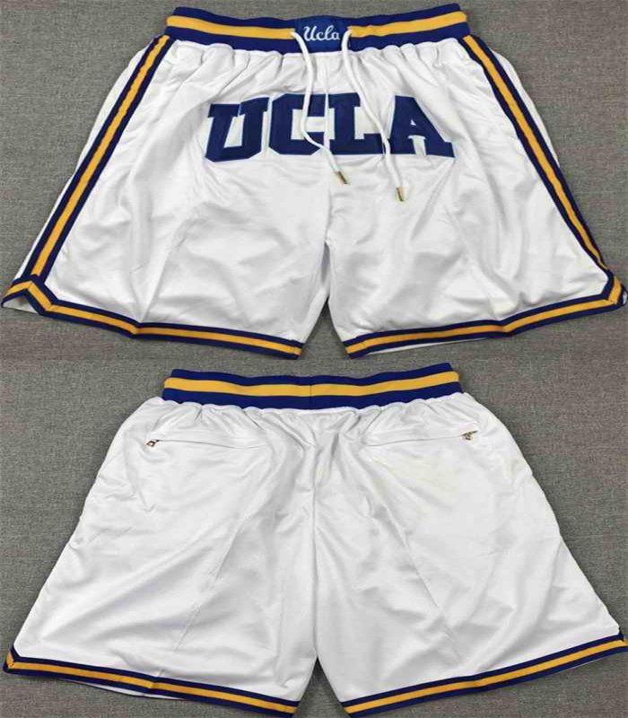 Men's UCLA Bruins White Shorts (Run Small)