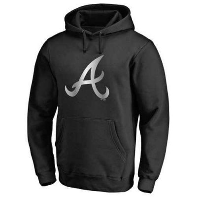 Atlanta Braves Platinum Collection Pullover Hoodie Black