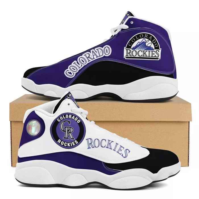 Men's Colorado Rockies Limited Edition JD13 Sneakers 001