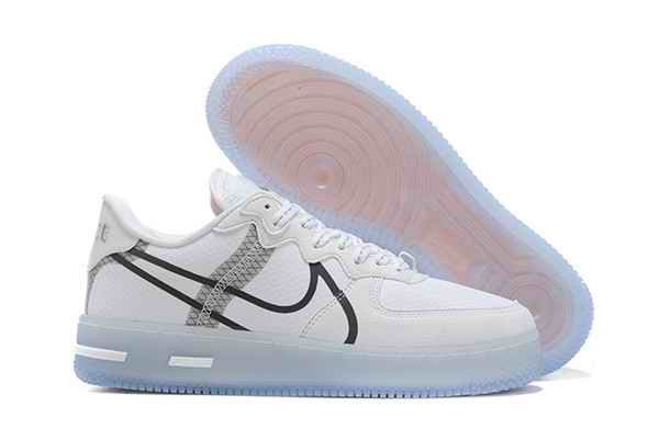 Men's Air Force 1 White/Black Shoes 076