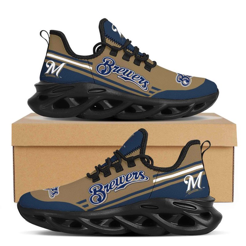 Women's Milwaukee Brewers Flex Control Sneakers 001