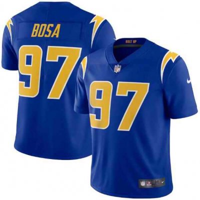 Men's Los Angeles Chargers #97 Joey Bosa 2020 Royal Vapor Untouchable Limited Stitched NFL Jersey