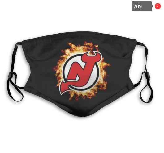 New Jersey Devils Face Mask 003 Filter Pm2.5 (Pls check description for details)