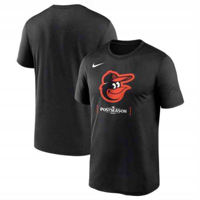 Men's Baltimore Orioles Black 2024 Postseason Collection Legend T-Shirt