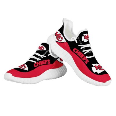 Men's Kansas City Chiefs Mesh Knit Sneakers/Shoes 009