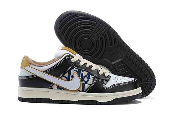 Men's Dunk Low SB Black/White Shoes 0171