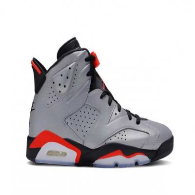 Men's Running Weapon Air Jordan 6 Grey Shoes 056