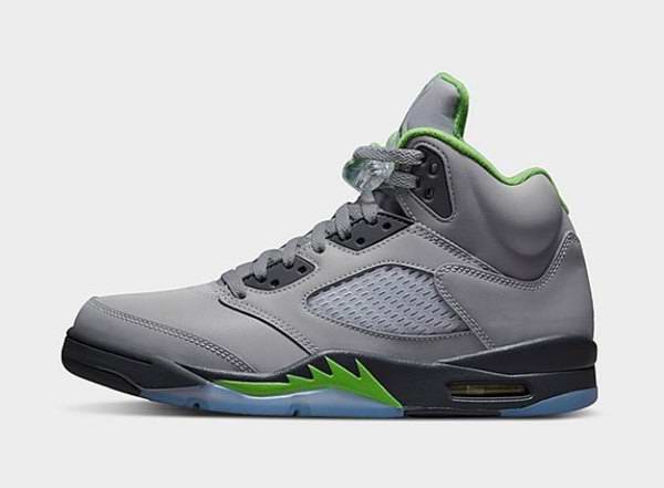 Men's Running Weapon Air Jordan 5 Grey Shoes 057