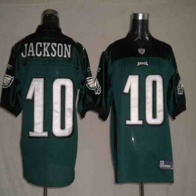 Eagles #10 DeSean Jackson Green Stitched Youth NFL Jersey