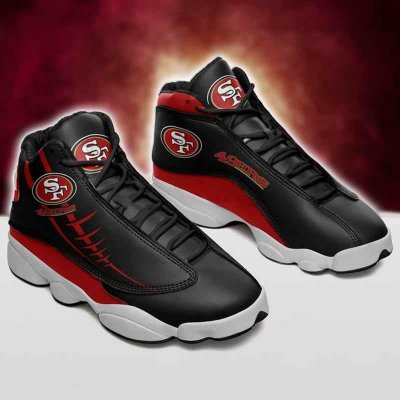 Women's San Francisco 49ers Limited Edition JD13 Sneakers 005