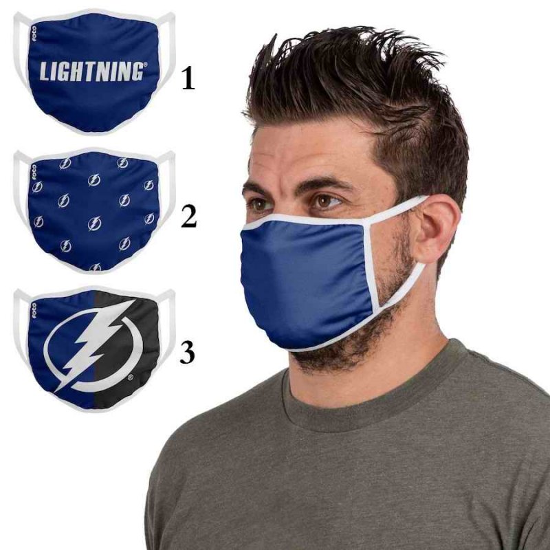 Tampa Bay Lightning Sports Face Mask 001 Filter Pm2.5 (Pls check description for details)