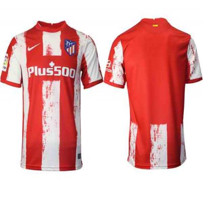 Men's Athletic De Madrid Custom 2021/22 Home Soccer Jersey