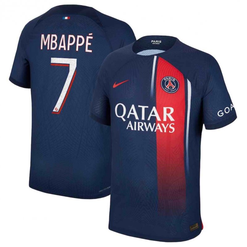 Men's Paris Saint-Germain #7 Mbapp