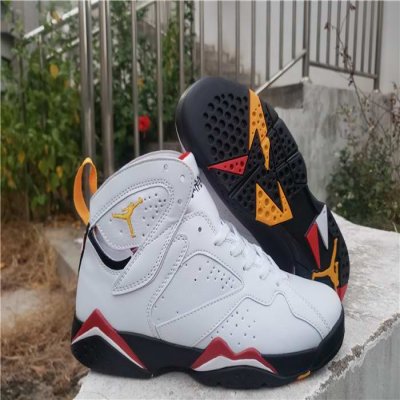 Men's Running weapon Air Jordan 7 White Shoes 004