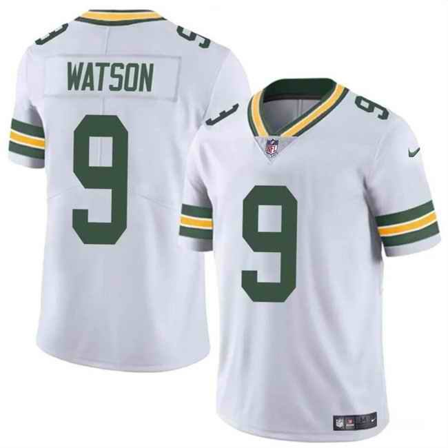 Men's Green Bay Packers #9 Christian Watson White 2024 Vapor Untouchable Limited Stitched Football Jersey