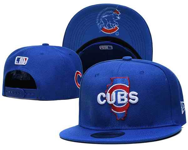 Chicago Cubs Stitched Snapback Hats 015