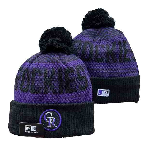 Colorado Rockies Knit Hats 004