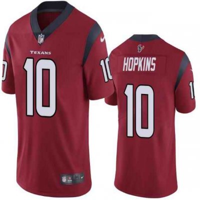 Men's Houston Texans #10 DeAndre Hopkins Red Vapor Untouchable Limited Stitched NFL Jersey