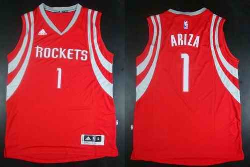 Revolution 30 Rockets #1 Trevor Ariza Red Road Stitched NBA Jersey