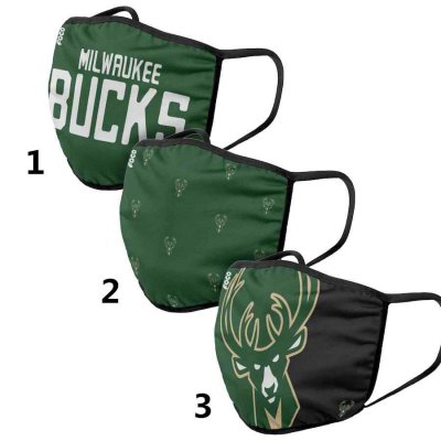 Milwaukee Bucks Sports Face Mask 001 Filter Pm2.5 (Pls check description for details)