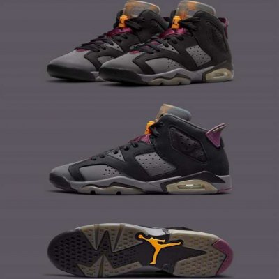 Men's Running Weapon Air Jordan 6 'Bordeaux' Shoes 038