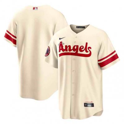 Youth Los Angeles Angels Blank 2022 Cream City Connect Stitched Jersey