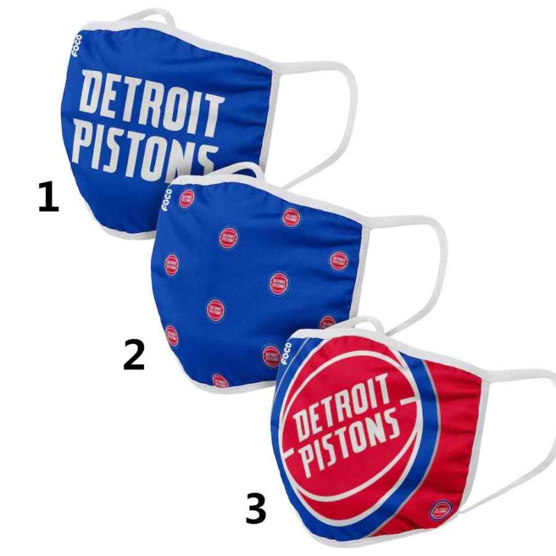 Detroit Pistons Sports Face Mask 001 Filter Pm2.5 (Pls check description for details)