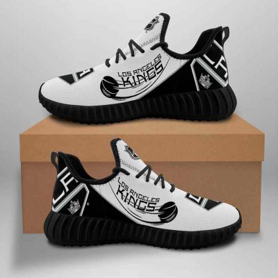 Women's Los Angeles Kings Mesh Knit Sneakers/Shoes 001