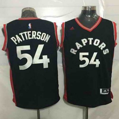 Raptors #54 Patrick Patterson Black Stitched NBA Jersey