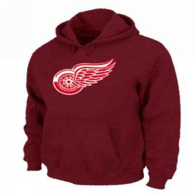 NHL Detroit Red Wings Big & Tall Logo Pullover Hoodie Red