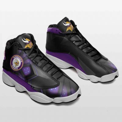 Women's Minnesota Vikings Limited Edition JD13 Sneakers 003