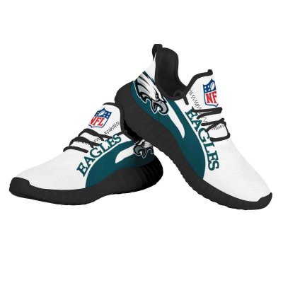 Men's NFL Philadelphia Eagles Mesh Knit Sneakers/Shoes 005