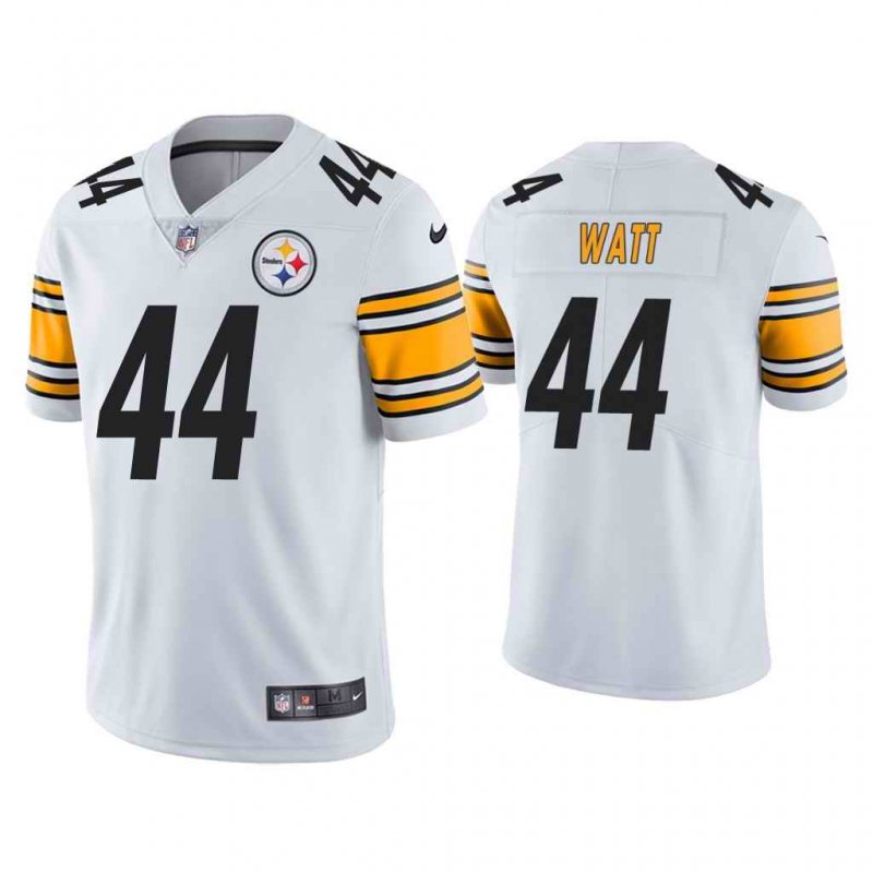 Men's Pittsburgh Steelers #44 Derek Watt White Vapor Untouchable Limited Stitched Jersey