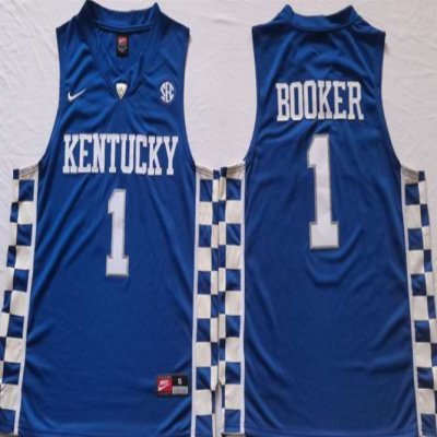 Youth Kentucky Wildcats Custom Blue Stitched Basketball Jersey