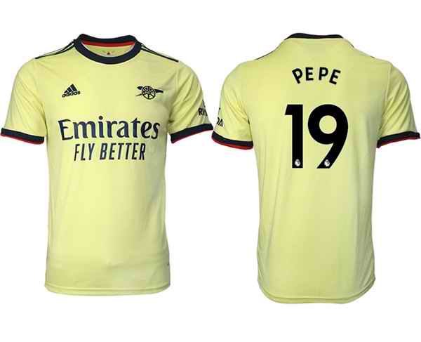 Arsenal F.C #19 Nicolas P'p' Away Soccer Jersey