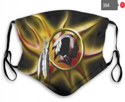 Washington Redskins Face Mask 007 Filter Pm2.5 (Pls check description for details)