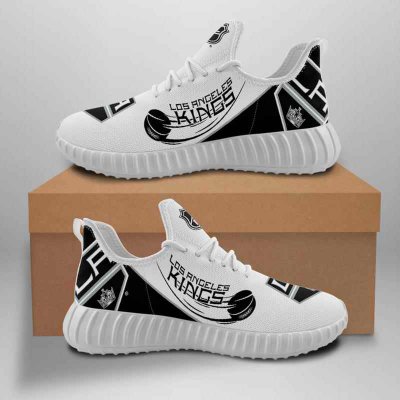 Women's Los Angeles Kings Mesh Knit Sneakers/Shoes 002