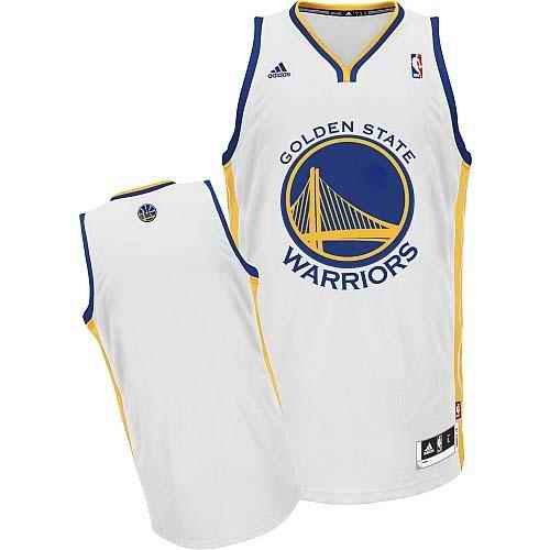 Revolution 30 Warriors Blank White Stitched NBA Jersey