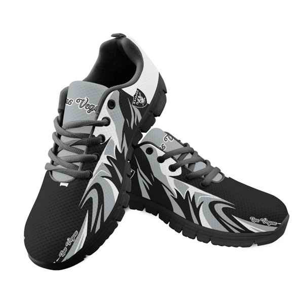 Women's Las Vegas Raiders AQ Running Shoes 005