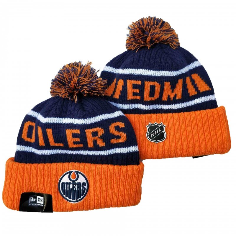 Edmonton Oilers Knit Hats 002