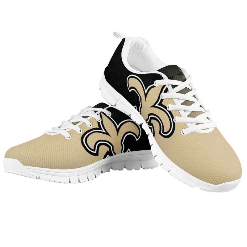 Men's New Orleans Saints AQ Running Shoes 002