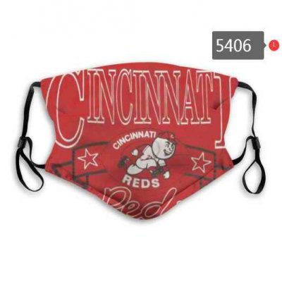 Cincinnati Reds Face Mask 009 Filter Pm2.5 (Pls check description for details)