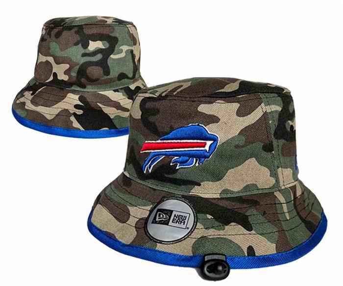 Buffalo Bills Salute To Service Stitched Bucket Fisherman Hats 0106