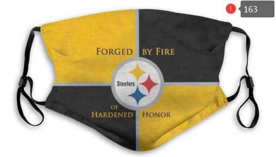 Pittsburgh Steelers Face Mask 006 Filter Pm2.5 (Pls check description for details)