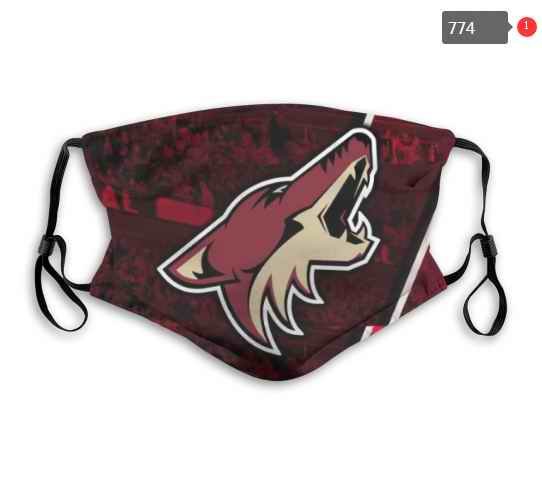 Arizona Coyotes Face Mask 002 Filter Pm2.5 (Pls check description for details)