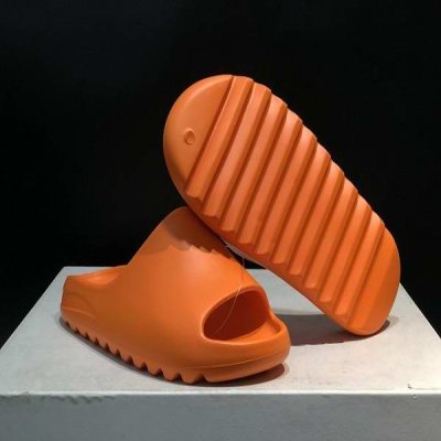 Women's Yeezy  Enflame Orange  Slide 001