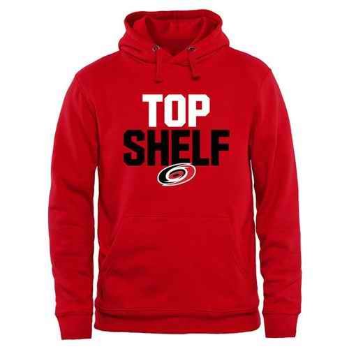 Carolina Hurricanes Top Shelf Pullover Hoodie Scarlet