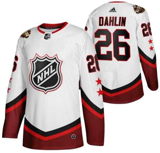 Men's Buffalo Sabres #26 Rasmus Dahlin 2022 All-Star White Stitched Jersey